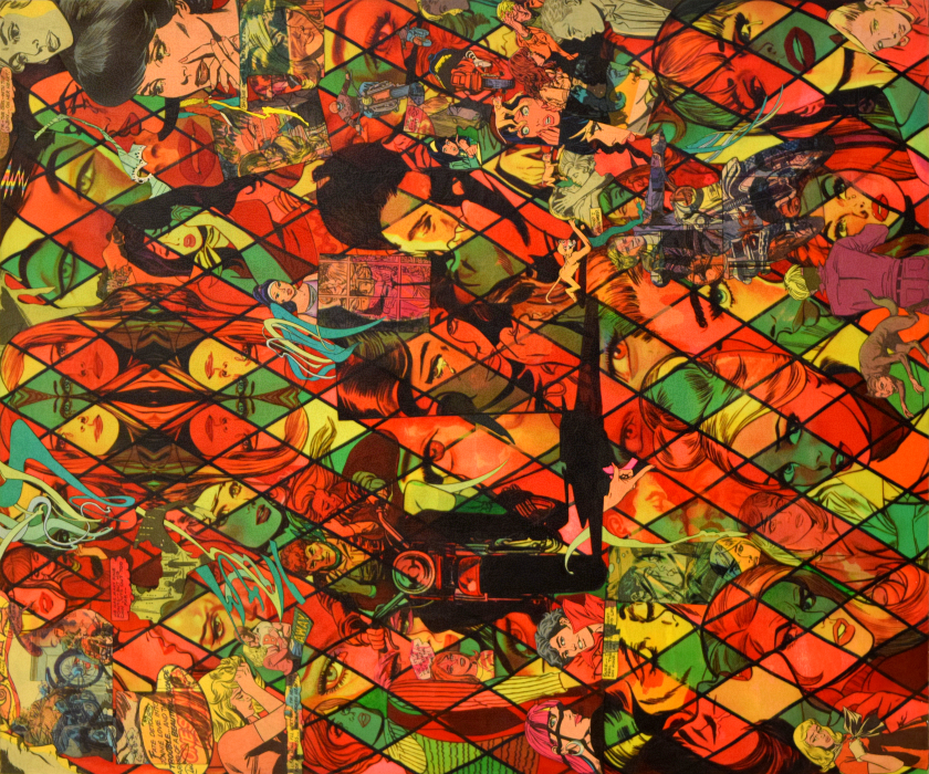 Raven Schlossberg, Oil Slick On My Heart, 2014